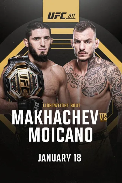 UFC 311: Makhachev vs. Moicano