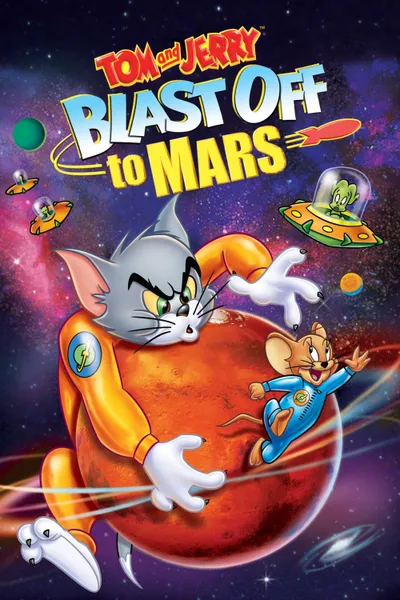 Tom and Jerry Blast Off to Mars!