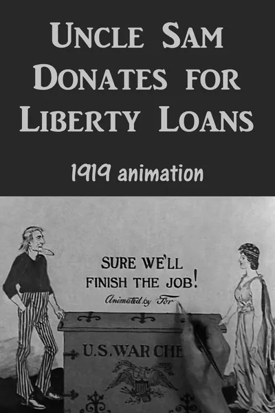Uncle Sam Donates for Liberty Loans
