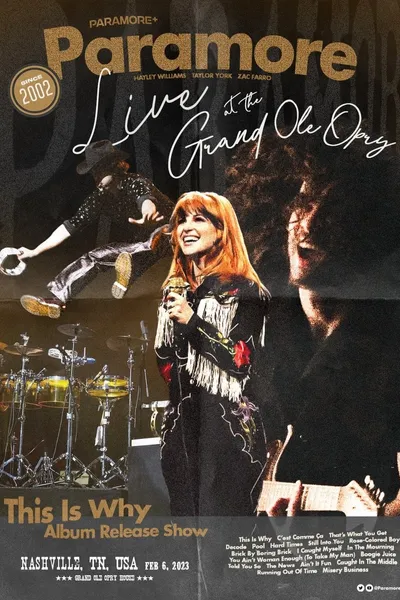 Paramore: Live at the Grand Ole Opry