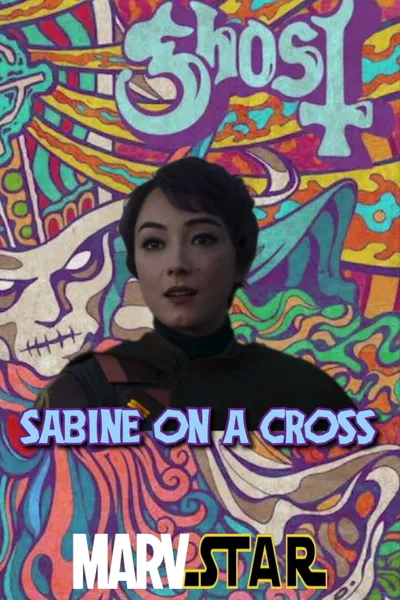 Sabine on a Cross