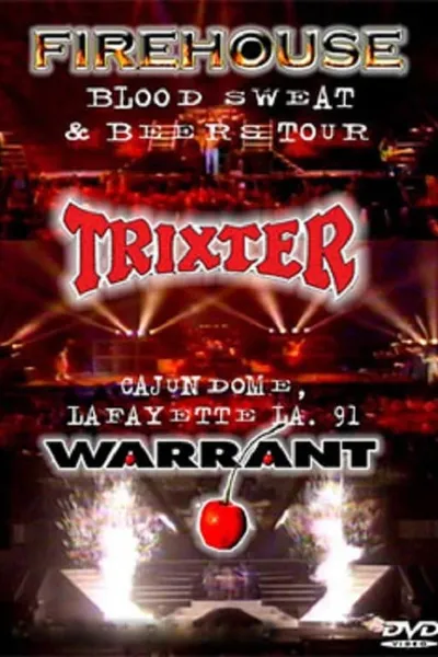 Warrant, Trixster & Firehouse Live in Lafayette 1991