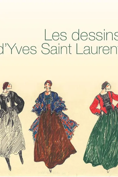 Les dessins d'Yves Saint Laurent