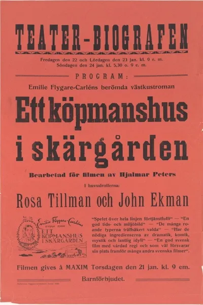 A Commercial House in the Archipelago