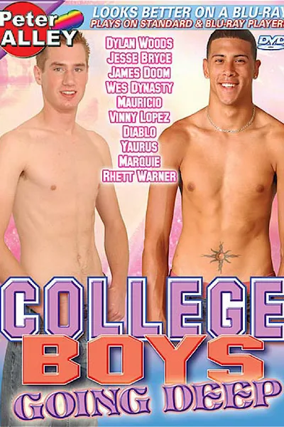 College Boys Going Deep