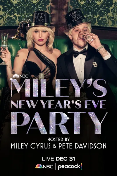 Miley's New Year's Eve Party Hosted by Miley Cyrus and Pete Davidson
