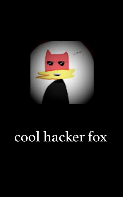 cool hacker fox