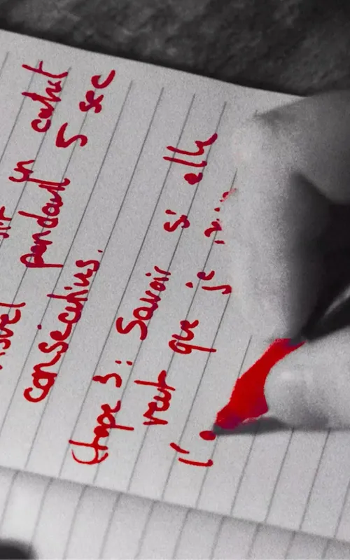 the red pen