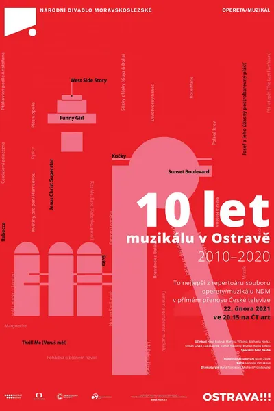 10 let muzikálu v Ostravě