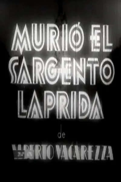 Murió el sargento Laprida