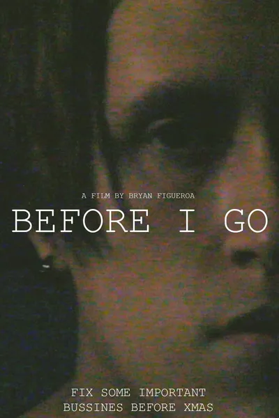 Before I Go