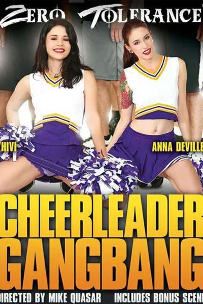 Cheerleader gangbang