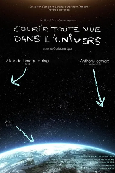 Courir toute nue dans l'univers