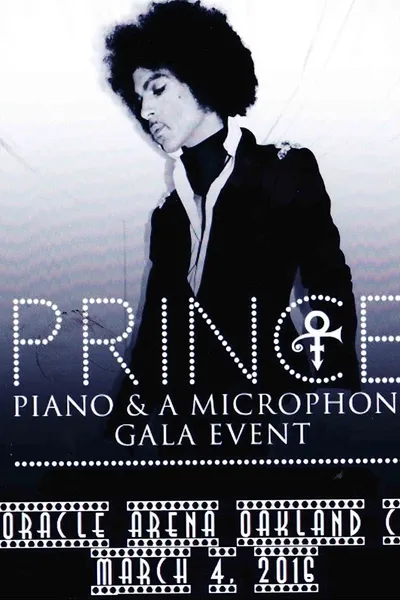 Prince: Piano and a Microphone Tour