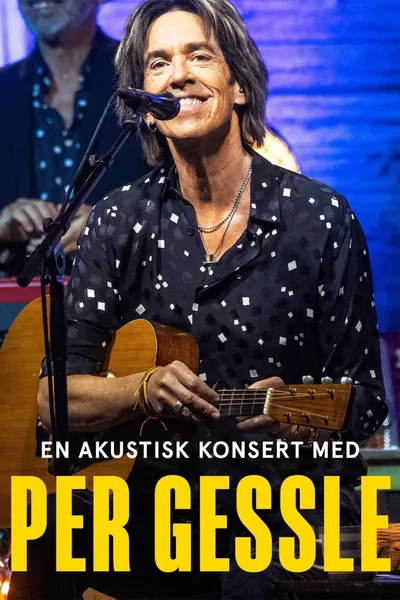 En akustisk konsert med Per Gessle