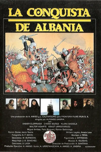 La conquista de Albania