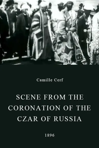 Scene from the Coronation of the Czar of Russia