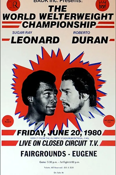 Sugar Ray Leonard vs. Roberto Duran