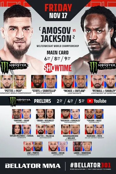 Bellator 301: Amosov vs. Jackson