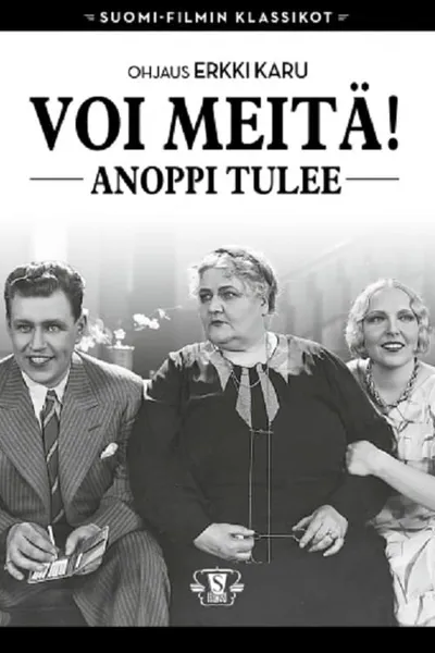 Voi meitä! Anoppi tulee