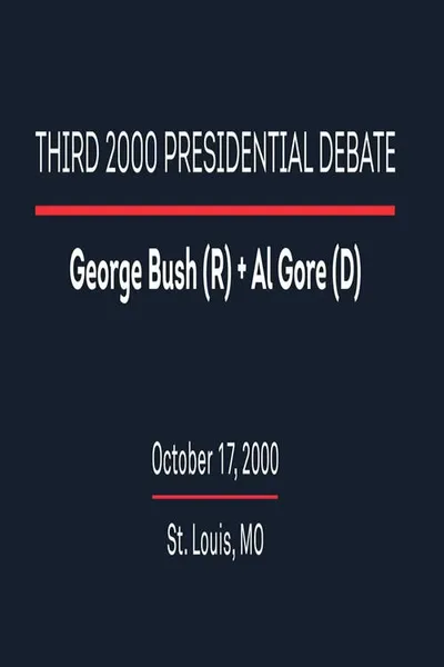 2000 Third Presidential Debate