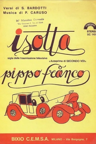 ISOTTA (SIGLA TV "SECONDO VOI")