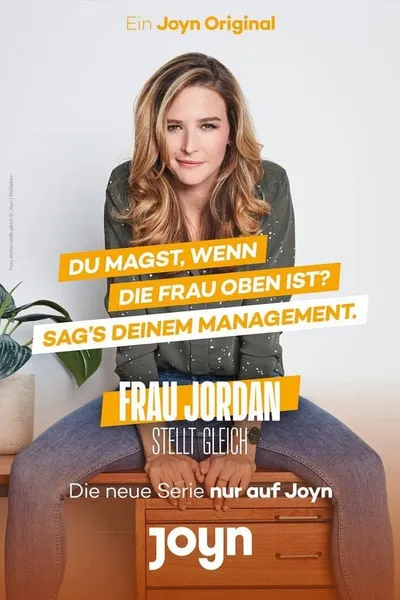 Frau Jordan stellt gleich