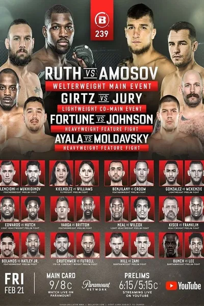 Bellator 239: Ruth vs Amosov