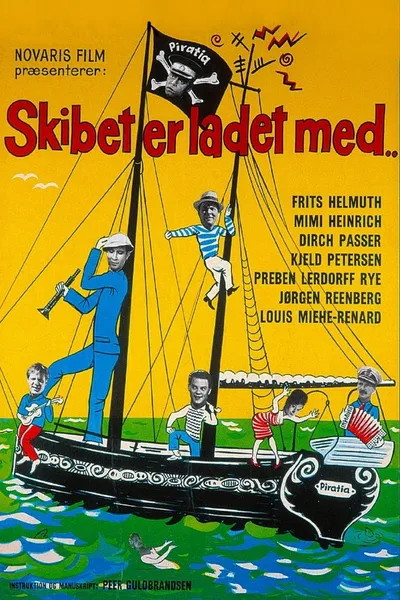 Skibet er ladet med