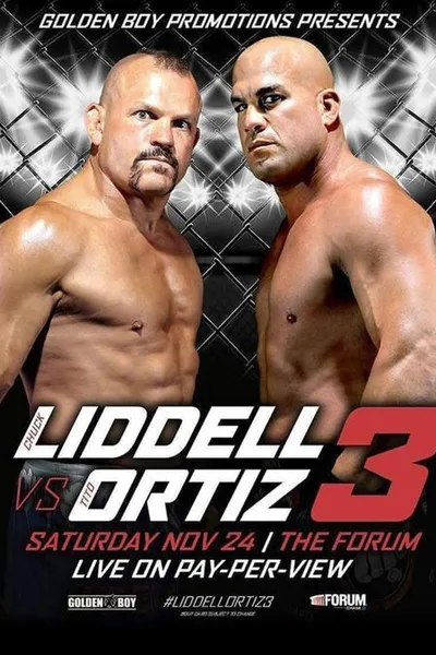 Golden Boy MMA Liddell vs Ortiz 3