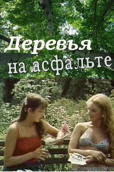 Деревья на асфальте