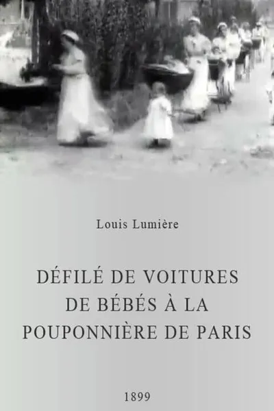 Défilé de voitures de bébés à la pouponnière de Paris