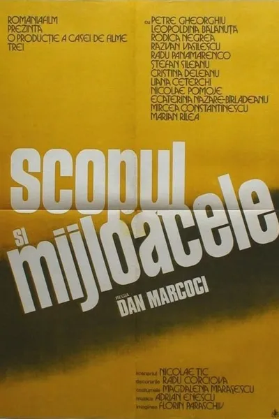 Scopul și mijloacele