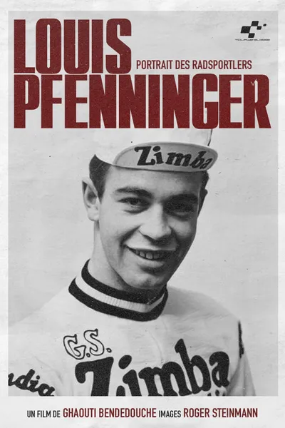 Portrait des Radsportlers, Louis Pfenninger