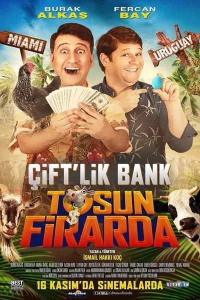 Çift'lik Bank: Tosun Firarda