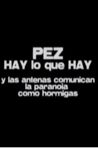 Hay lo que hay - Y las antenas comunican la paranoia como hormigas