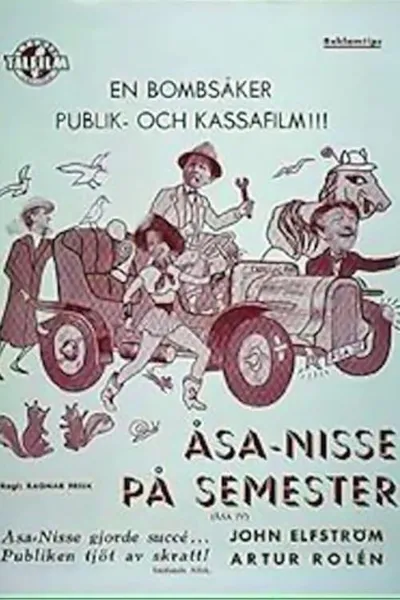 Åsa-Nisse på semester