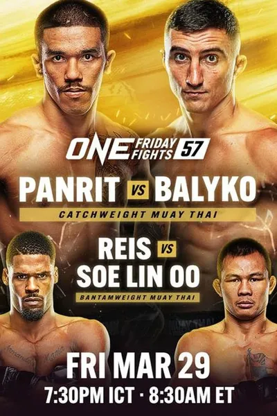 ONE Friday Fights 57: Panrit vs. Balyko