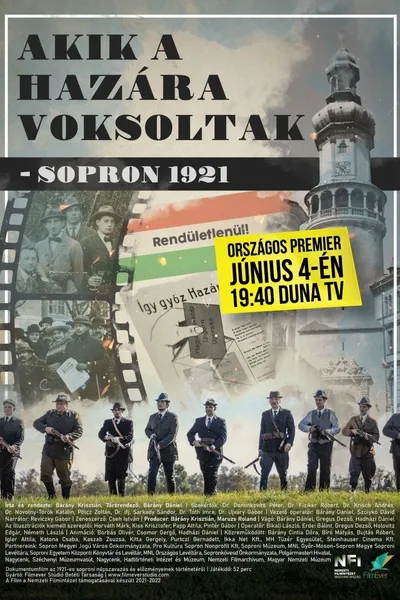 Akik a hazára voksoltak - Sopron 1921