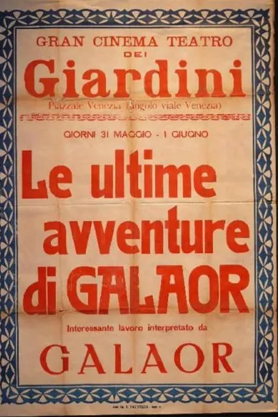 The Last Adventures of Galaor