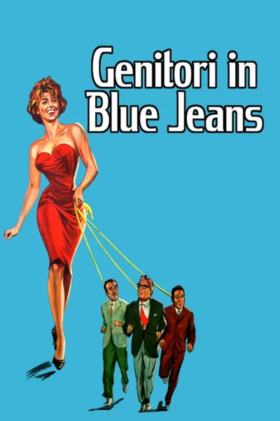 Genitori in blue-jeans