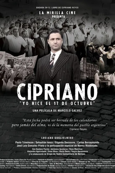 Cipriano, yo hice el 17 de octubre