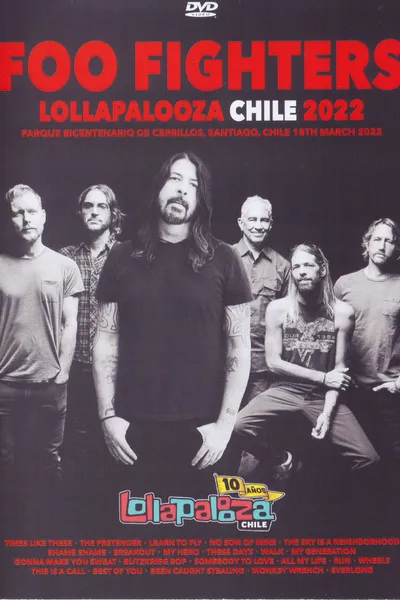 Foo Fighters Live at Lollapalooza Chile 2022