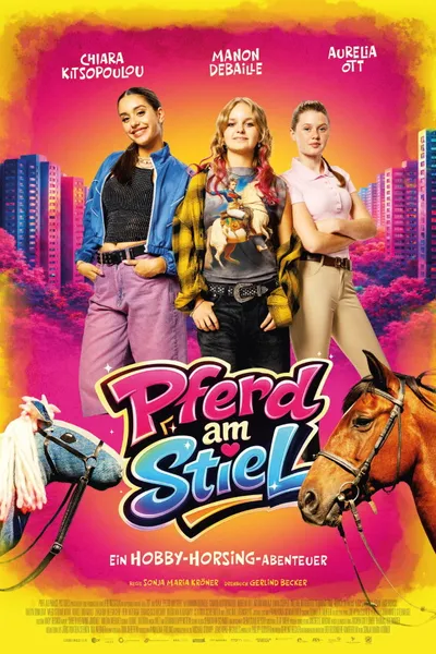 Pferd am Stiel