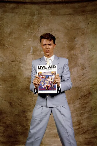 David Bowie at Live Aid