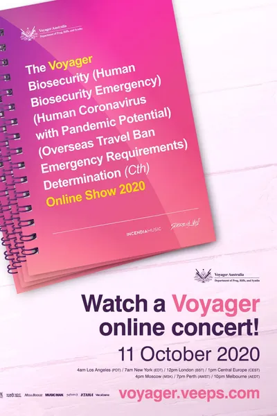 Voyager - Department of Synths and Riffs Online Live Show