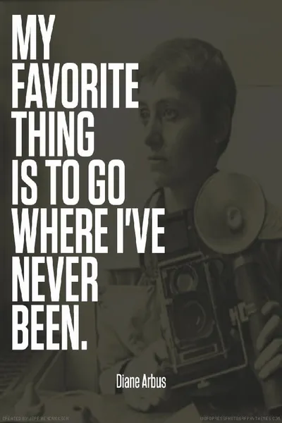 Going Where I've Never Been: The Photography of Diane Arbus