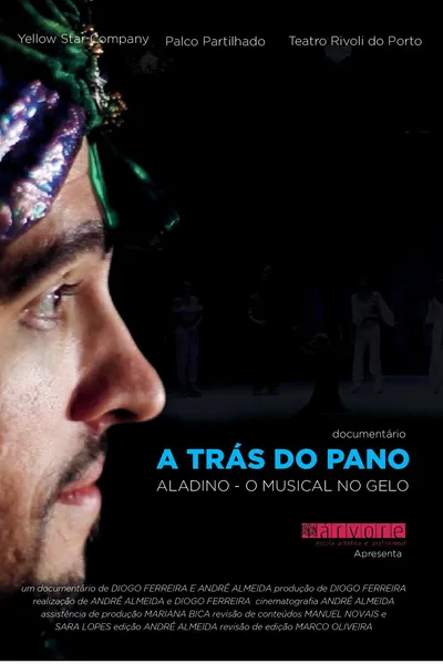 ATRÁS DO PANO - ALADINO O MUSICAL NO GELO