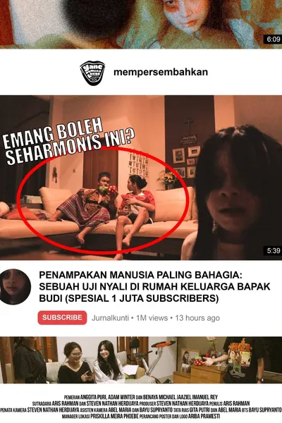 PENAMPAKAN MANUSIA PALING BAHAGIA: SEBUAH UJI NYALI DI RUMAH KELUARGA BAPAK BUDI (SPESIAL 1 JUTA SUBSCRIBERS)