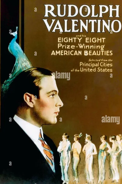 Rudolph Valentino and His 88 American Beauties